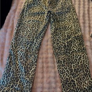 Leopard Print Pants